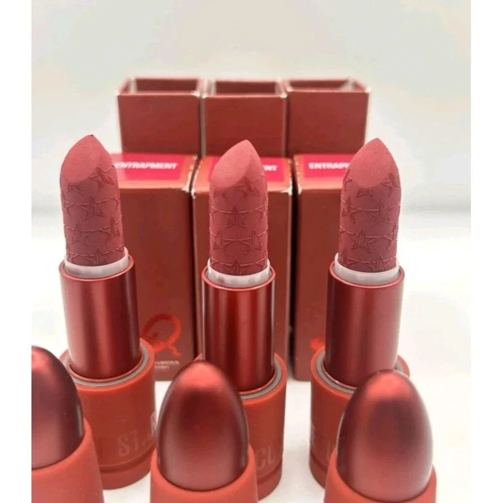 Jeffree Star Velvet Trap Lipstick Shade (Entrapment) New Lot Of 3
